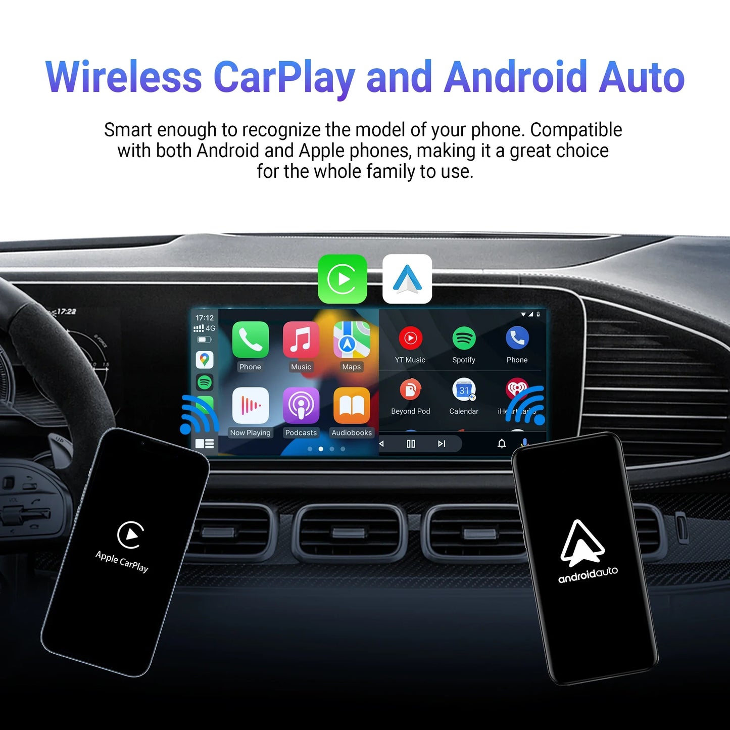 OTTOCAST Play2Video Pro Wireless Android CarPlay